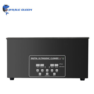 Digitas ultrassônico 420W do líquido de limpeza um controle de 20 do litro preto Semiwave desgaseifica a máquina de limpeza