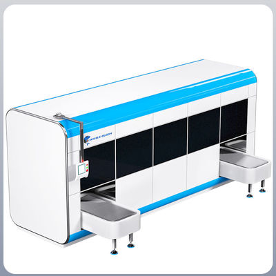 O metal industrial parte completo da máquina da limpeza ultrassônica de Hydrocarbonic automatizado