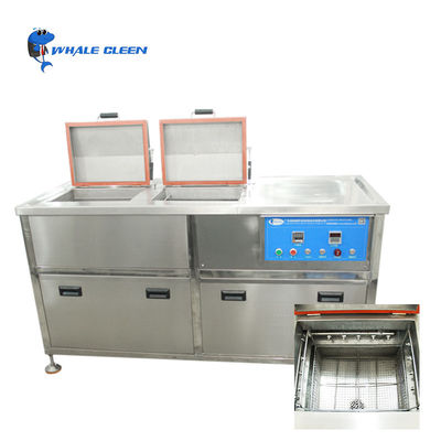 Limpador de Carb Ultrassônico Industrial Dois Tanques 99L com Controle de Temperatura