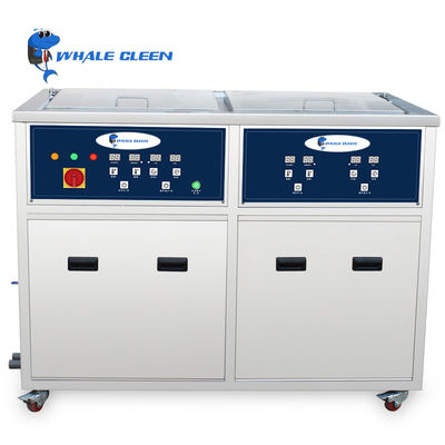 Limpeza industrial por ultra-som de dois tanques com controlo digital de temperatura 28-40 KHz
