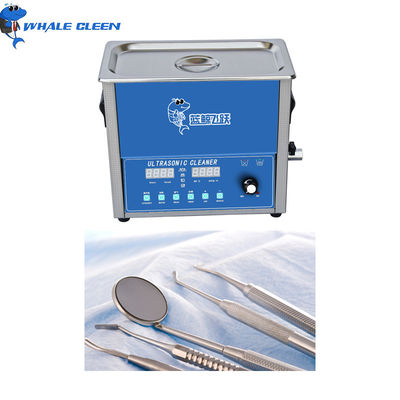 Máquina ultrassônica ultrassônica dental ajustável da arruela do líquido de limpeza 3.2L 4.1kg do poder